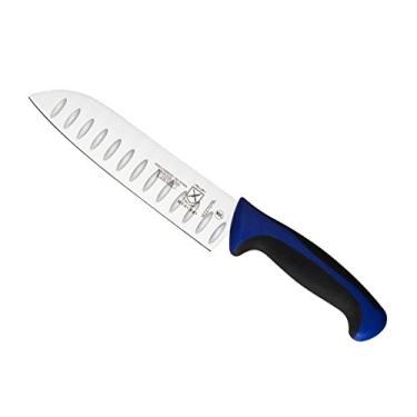 Imagem de Mercer Culinary Faca Santoku Millennia Colors 7 cm Granton Edge, azul