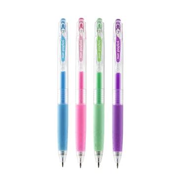 Imagem de Kit Caneta Gel Pop'lol PILOT com 4 cores pastel
