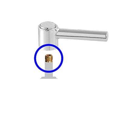 Imagem de Acabamento para registro e torneira volante padrão deca 16 estrias mod. C64