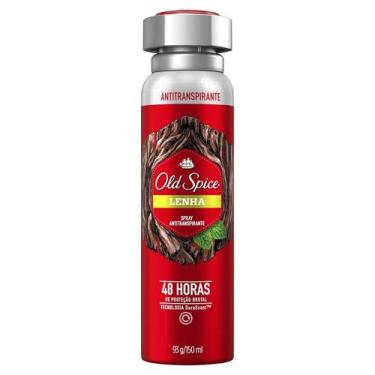 Imagem de Desodorante Antitranspirante Spray Old Spice Lenha 150ml