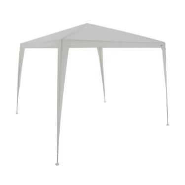 Imagem de Tenda Gazebo Tubular Praia Camping 3mx3m Polietileno Branca