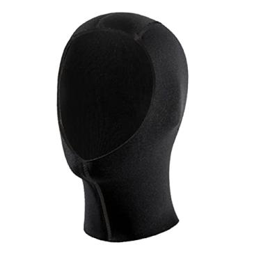 Imagem de Generic Capa de mergulho neoprene roupa de mergulho capa de mergulho à prova d'água acessórios de roupa de banho adultos chapelaria capa térmica touca de, 5mm S a M