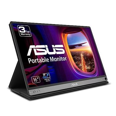 Imagem de ASUS ZenScreen MB16AC Full HD IPS Monitor portátil USB Type-C, preto