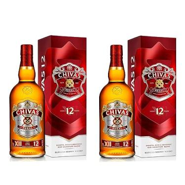 Imagem de Whisky Chivas 12 Anos 1000 ml Kit 2 Unidades
