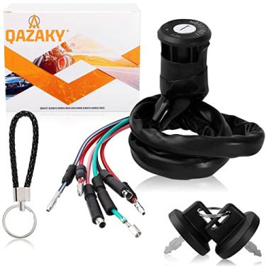 Imagem de Interruptor de chave de ignição QAZAKY para substituição para Fourtrax Foreman 350 TRX350 TRX350D 4x4 1986 1987 1988 1989 35010-HA7-670 35010-HA7-671