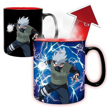 Imagem de ABYstyle Naruto Shippuden- Conjunto de canecas e porta-copos (Conjunto de copo e copo térmico Sharingan)