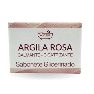 Imagem de Sabonete Glicerinado 90 G - Argila Rosa - My Soap