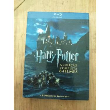 Imagem de Box Blu Ray Harry Potter A Colecção Completa 8 Discos - Warner Bros