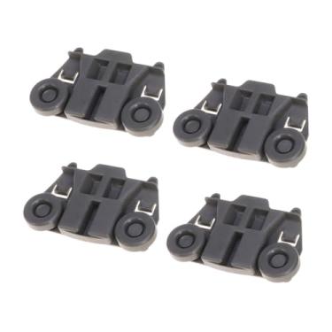 Imagem de UKCOCO Kit De Reparo De Rolo Da Cesta Inferior 4 Unidades Para Máquina De Lavar Louça Kit De Reparo De Acessórios De Roda De Rolagem