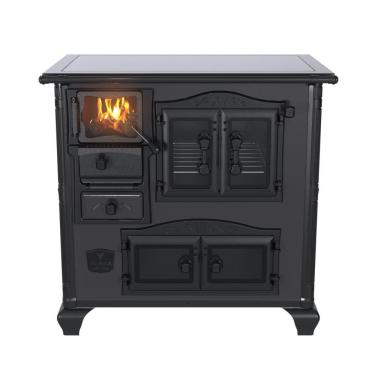 Imagem de Fogao a Lenha Venax n 1 Princess Premium Preto Onix