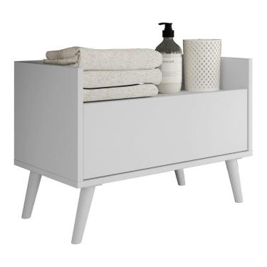 Imagem de Gabinete Armário Banheiro 60cm Retrô Multimóveis V3624