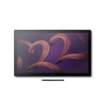 Imagem de Display Interativo Wacom Cintiq Pro 22" Touch, Tela IPS 4K, Pen Pro 3, Preto, DTH227