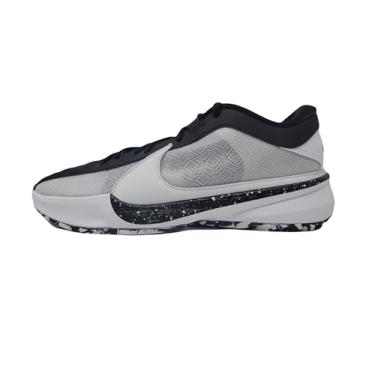 Imagem de Nike Tênis de basquete masculino Zoom Freak 5, Preto/branco, 42 BR