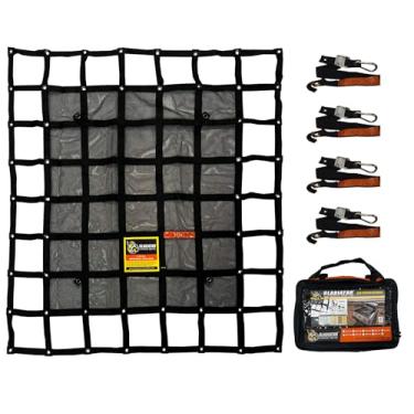 Imagem de Pais: redes auxiliares de cargaGladiator Cargo Gear 4.75' x 5.25' (Rubicon) preto ODFO9HI