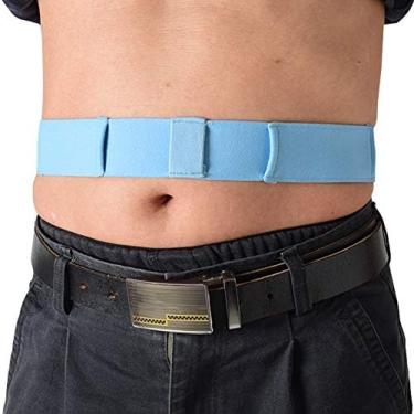 Imagem de Cinto de tubo de alimentação, cinto pd para tubo g peg ou tubo j, suporte abdominal de drenagem gastrostomia-suprimentos peritoneais, l