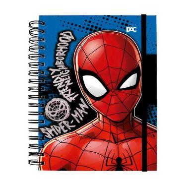 Imagem de Caderno Smart Marvel Spider-Man 80 Folhas Dac