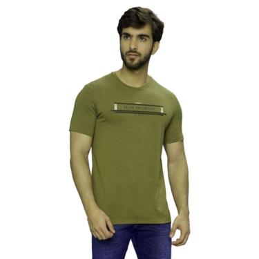Imagem de Camiseta Sallo Jeans Unlimited Verde Tam. GG-Masculino