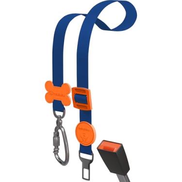 Imagem de Cinto De Segurança Pet Universal Cachorro Gato Várias Estampas (NEW BLUE)