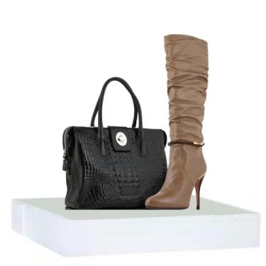 Imagem de Expositor Base Para Manequim Vitrinde Tablado MDF 10x50x60cm Branca