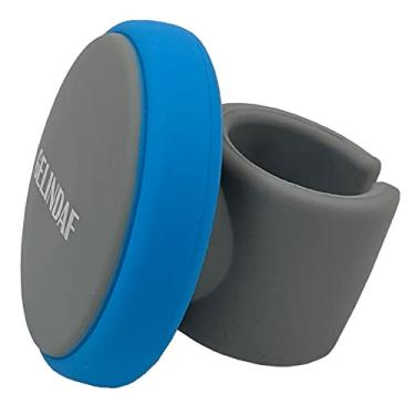 Imagem de GELINDAF Giratório universal para volante de carro - Botão suicida antiderrapante de silicone com rolamento bola giratória de volante durável para carro, SUV, caminhões, tratores, cortadores de grama