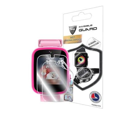 Imagem de IPG Protetor de tela de hidrogel para relógio inteligente Vakzovy W11 Kids (2 unidades) Película transparente HD invisível antiarranhões - suave/autorreparação/bolha para W11