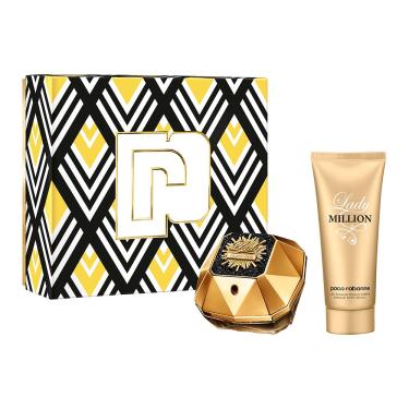 Imagem de Rabanne Lady Million Fabulous Intense Coffret Kit  - Perfume Feminino Edp + Creme Corporal Kit