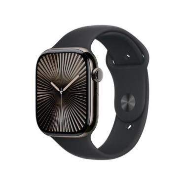 Imagem de Apple Watch Series 10 Gps + Cellular Caixa Ardósia De Titânio 46mm Pul