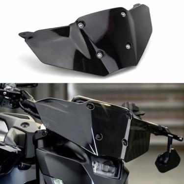 Imagem de RUNNING PANTHER Kits de defletores de para-brisa para Yamaha MT-09 mt09 2024-, suporte preto acrílico para motocicleta, protetor de vento, defletor de ar, novos acessórios de viseira de para-brisas