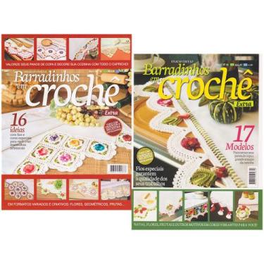 Imagem de Kit 2 Revistas Artesanato e Crochê Especial Barradinhos - Minuano, 2 r