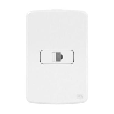 Imagem de  compose cj 1 tom rj45 cat 5e placa 4x2 bco - weg