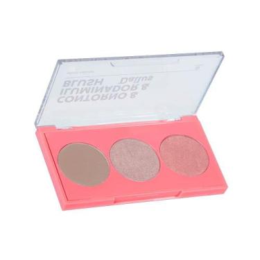 Imagem de Paleta De Milhões Contorno, Iluminador E Blush 2 Dailus