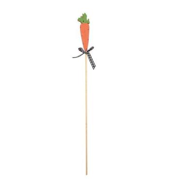 Imagem de Pick de Cenoura de Páscoa Laranja - 1 unidade - Cromus - Rizzo