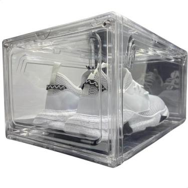 Imagem de Caixa Organizadora de Sapatos Tênis Acrílico Sneaker Box - Ana Joana U