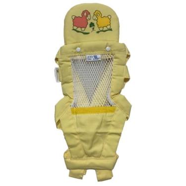 Imagem de Canguru de Bebê Variation Amarelo Color Baby Estampa Nuvem