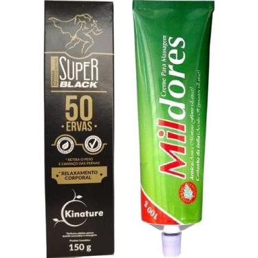 Imagem de Pomada 50 Ervas 150g + Creme Para Massagem Mil Dores 100g - Bio Instin