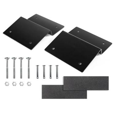 Imagem de MaxxHaul Kit de rampa de aço, preto - Crie rapidamente suas próprias rampas com tábuas de 5 x 20 cm para carregar com segurança equipamentos de quadriciclos, motocicletas e gramados dentro e fora do