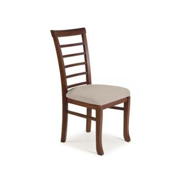 Imagem de Cadeira Innovare - Acabamento Imbuia - Grife Móveis