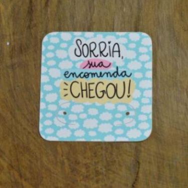 Imagem de 100 Tag para Brinco Etiqueta Personalizada Mimo Cliente - GuttiPrint, 