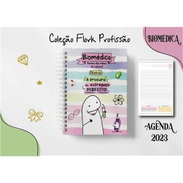 Imagem de Agenda Flork personalizada 2024 - Artes da Gutti