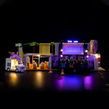Imagem de BrickBling LED Light Kit for Lego BTS Dynamite 21339 Set, Creative Lights Compatible with Lego 21339, for BTS Fans (Lights Only, No Model)