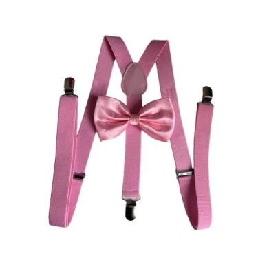 Imagem de 10  Kits Suspensório + Gravata Borboleta Adulto E Infantil R:244/247 -