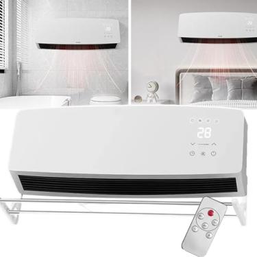 Imagem de QIeBny Ar Condicionado Portátil 1800W Aquecimento e Resfriamento Controle Remoto e Toque