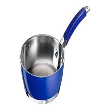 Imagem de T-fal Frigideira de aço inoxidável Avante Color Clad de 26 cm, azul