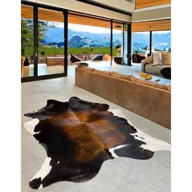 Imagem de Tapete De Couro Raro De Vaca Linhagens Nobres