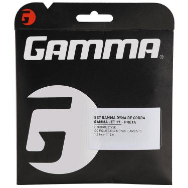 Imagem de Corda Gamma Dyna Jet 17L 1.22mm Preta - Set Individual