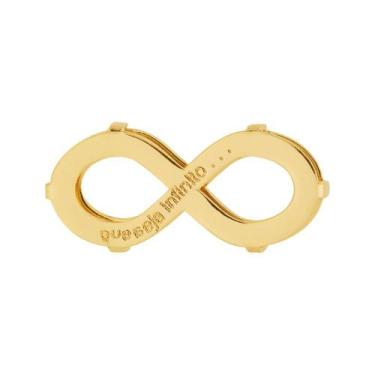 Imagem de Pingente Aço Hit Infinito 16.5mm Gold IPG - Convex