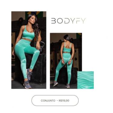 Imagem de Conjunto fitness - top + legging - Bodyfy