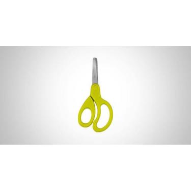 Imagem de Tesoura escolar brw curva neon, Amarelo