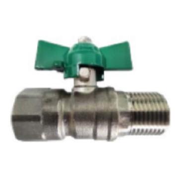 Imagem de Válvula Esfera M/f Borboleta Verde 1/2 C.65mm Emmeti