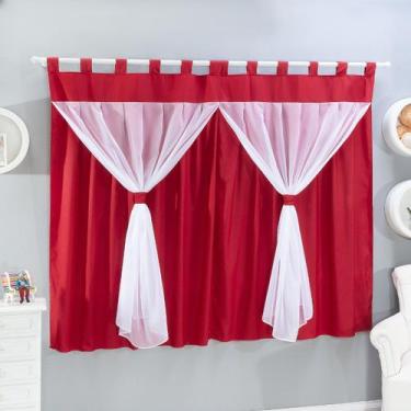 Imagem de Cortina 2 Metros Para Quarto Infantil e Adulto Voil Slim - Beatriz Bab